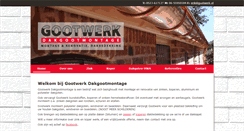 Desktop Screenshot of gootwerk.nl