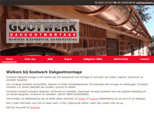 Tablet Screenshot of gootwerk.nl